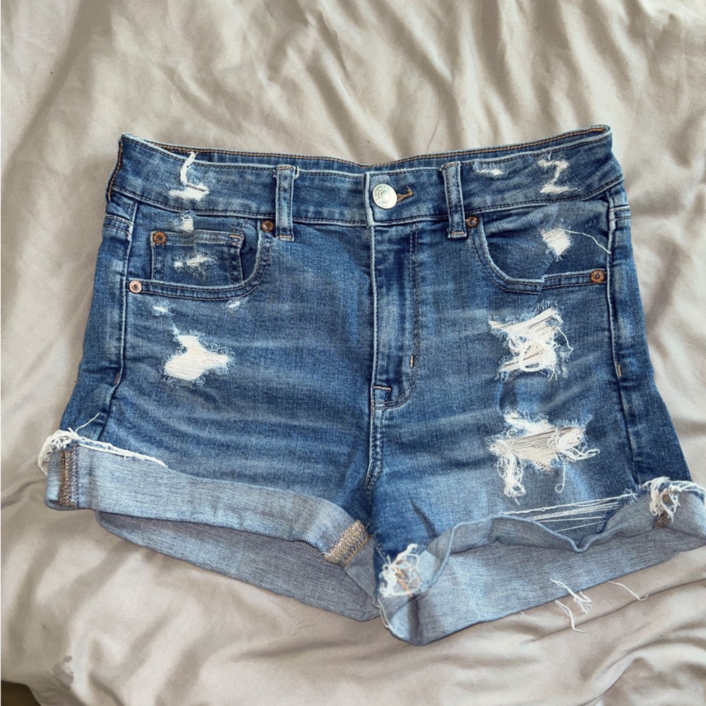 American eagle jean shorts